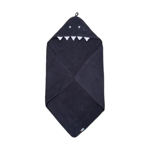 Håndklæde med hætte - Odyssey Gray - 83*83 cm