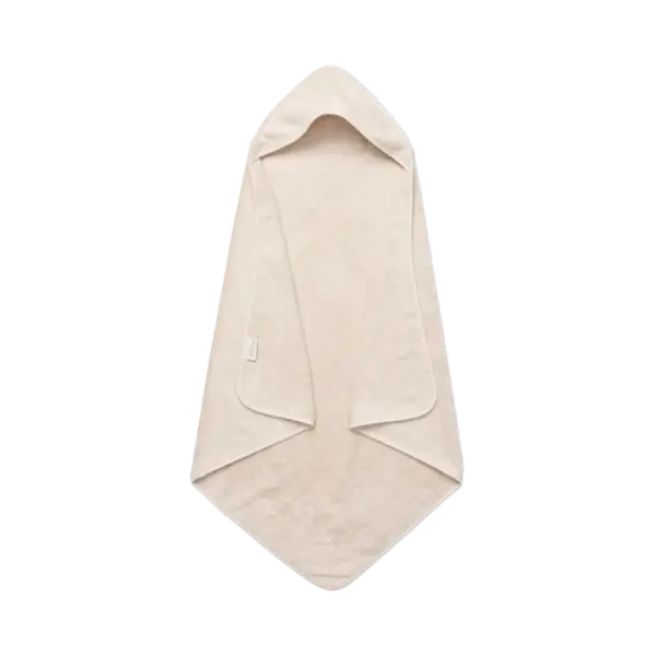 Håndklæde med hætte, Vanilla Ice, 70x70cm