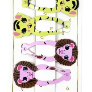Hårclips Lion Set