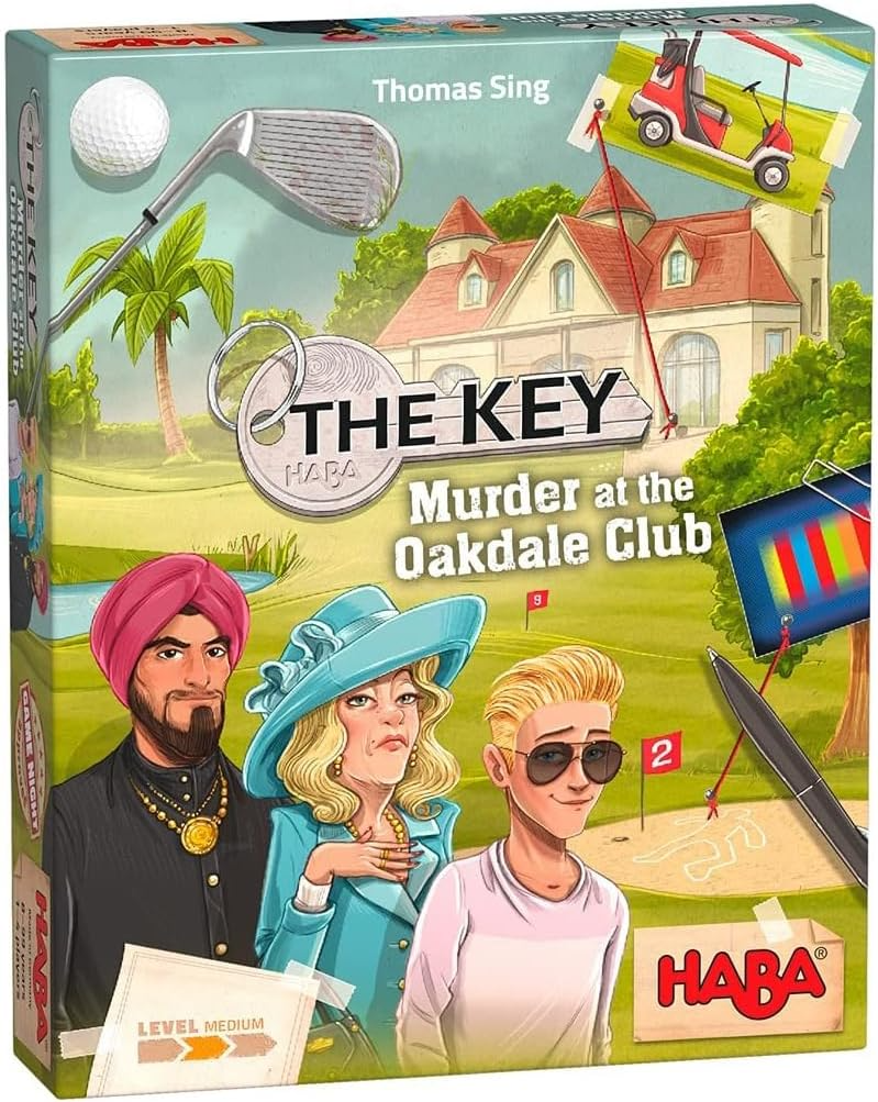 Haba | Detektivspil The Key - Mord i golfklubben Haba | Detektivspil The Key - Mord i golfklubben