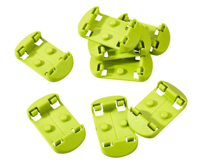 Haba | Kullerbü tilbehør - Samlebeslag til skinner, 8 stk