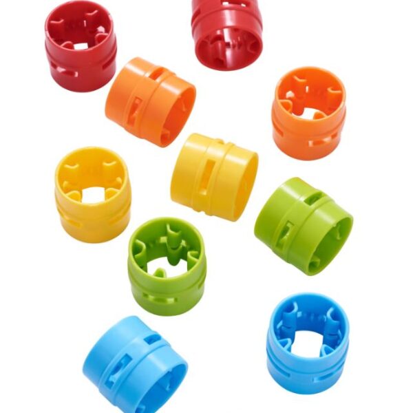 Haba | Kullerbü tilbehør - Samlebeslag til søjler, 10 stk