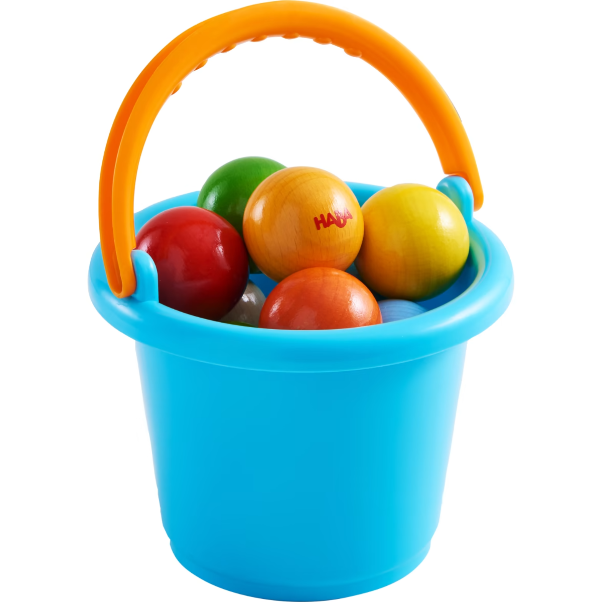 Haba | Kullerbü tilbehør - Spand m. kugler, 13 stk Haba | Kullerbü tilbehør - Spand m. kugler, 13 stk