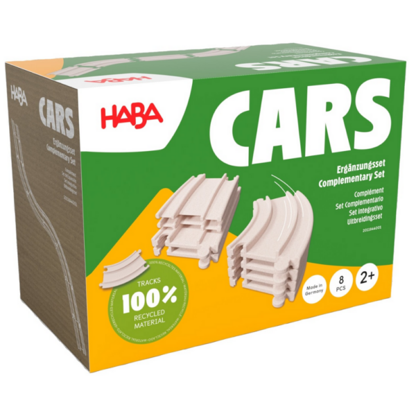 Haba | Kullerbü tilbehør - Vejbanesæt, 8 dele