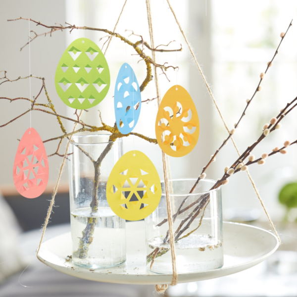 Haba | Lav foldede påskeæg, 16 stk