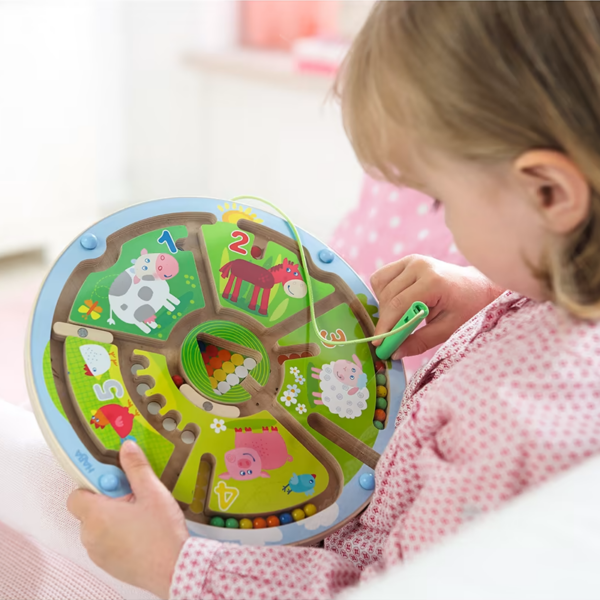 Haba | Magnetisk labyrint - Tæl til fem