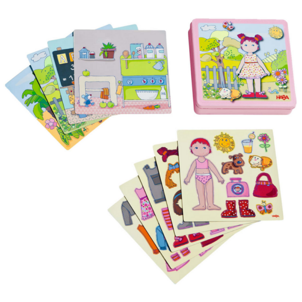 Haba | Magnetleg - Påklædningsleg med Lilli