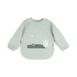 Hagesmæk m/ærmer og lomme - croco grøn