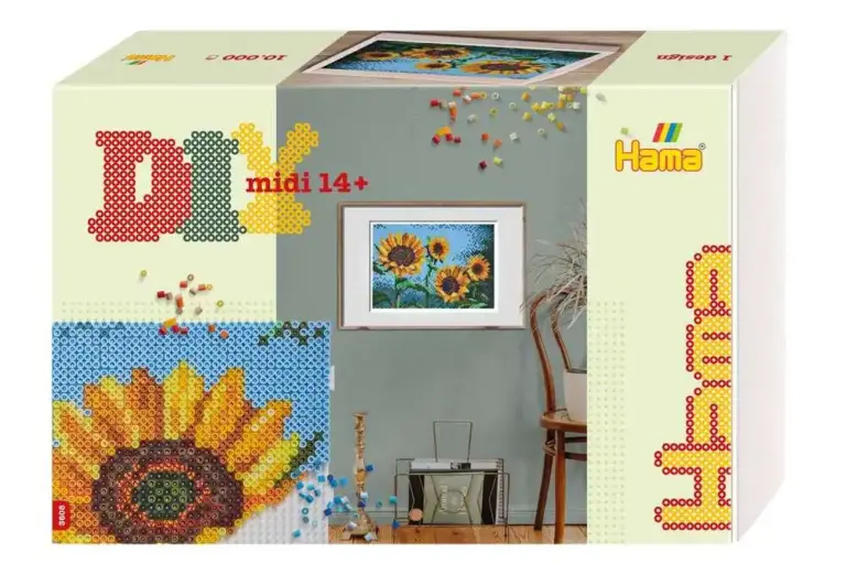 Hama Art midi Solsikker
