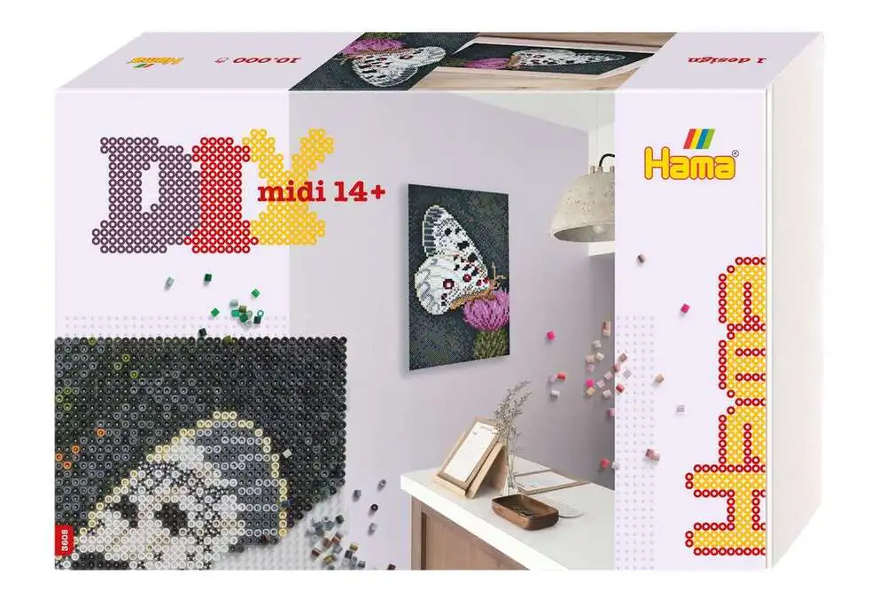 Hama Art midi Sommerfugl