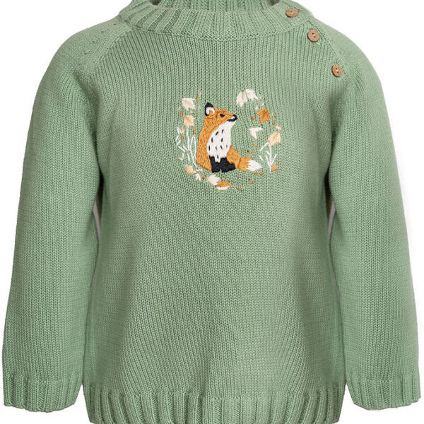 Hanevild Bluse - Strik - Linus - Shale Green