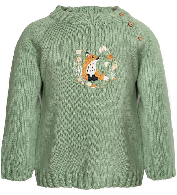 Hanevild Bluse - Strik - Linus - Shale Green