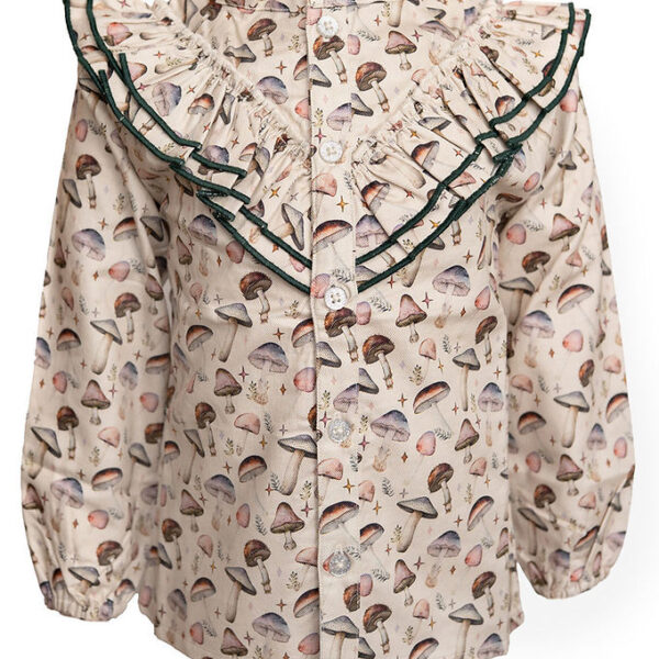 Hanevild Skjorte - Mushroom - Rainy