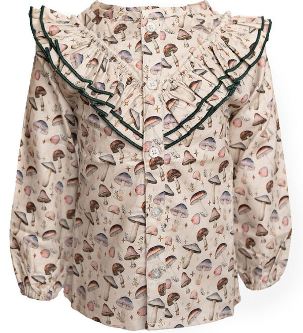 Hanevild Skjorte - Mushroom - Rainy