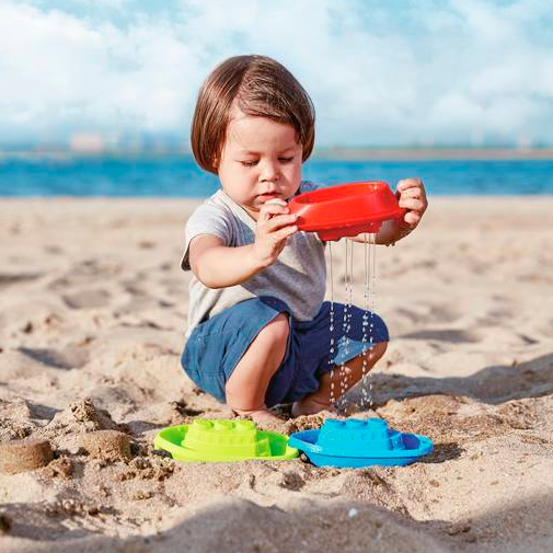 Hape | Sandleg - Strand- og badebåde, 3 stk