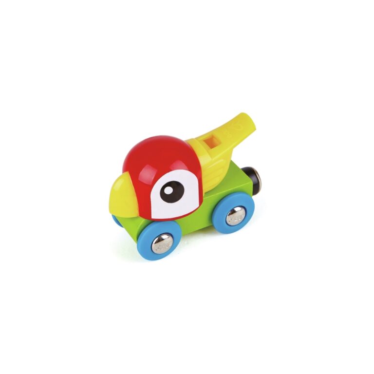 Hape | Tog tilbehør - Den fløjtende papegøjevogn