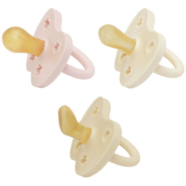 Hevea Sutter - 0-3 mdr - 3-pak - Naturgummi - Girl Mix