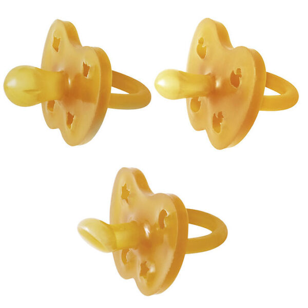 Hevea Sutter - 0-3 mdr - 3-pak - Naturgummi - Natural