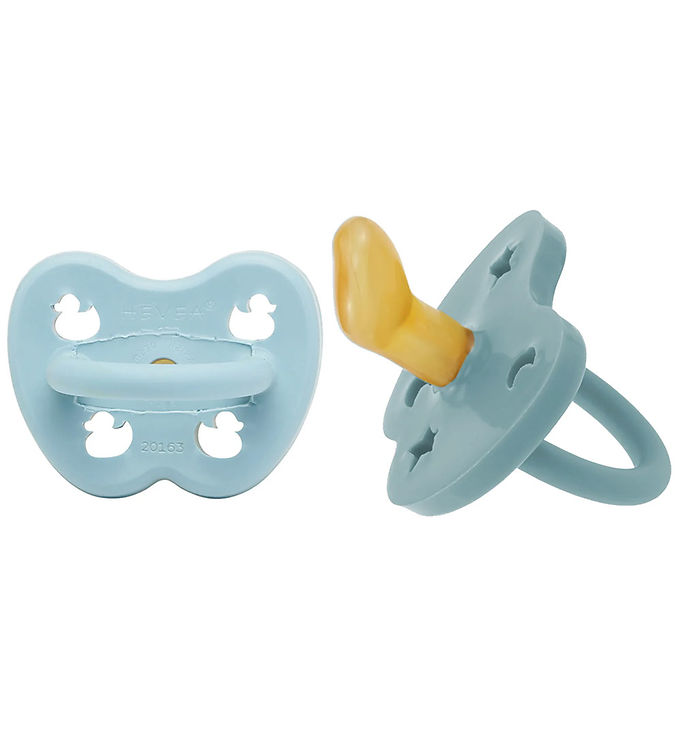 Hevea Sutter - 3-36 mdr - 2-Pak - Naturgummi - Ocean/Capri Hevea Sutter - 3-36 mdr - 2-Pak - Naturgummi - Ocean/Capri