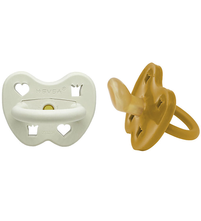 Hevea Sutter - 3-36 mdr - 2-pak - Naturgummi - Arctic Amber