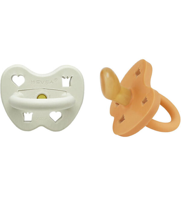 Hevea Sutter - 3-36 mdr - 2 pak - Naturgummi - Frozen Sunrise Hevea Sutter - 3-36 mdr - 2 pak - Naturgummi - Frozen Sunrise