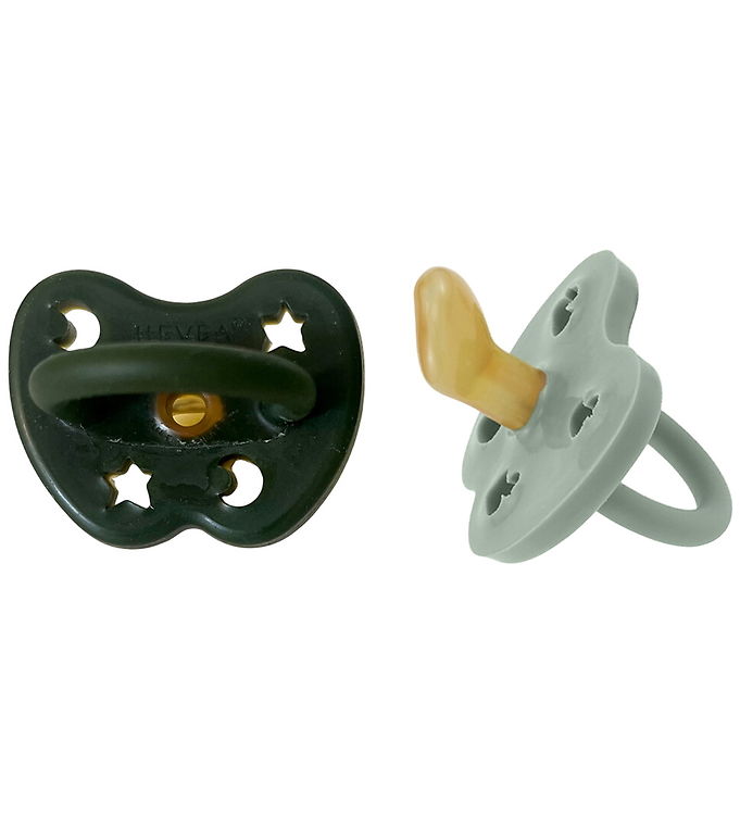 Hevea Sutter - 3-36 mdr - 2-pak - Naturgummi - Moss Veil