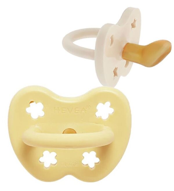 Hevea Sutter - 3-36 mdr - 2-pak - Naturgummi - Pale Butter/Milky Hevea Sutter - 3-36 mdr - 2-pak - Naturgummi - Pale Butter/Milky