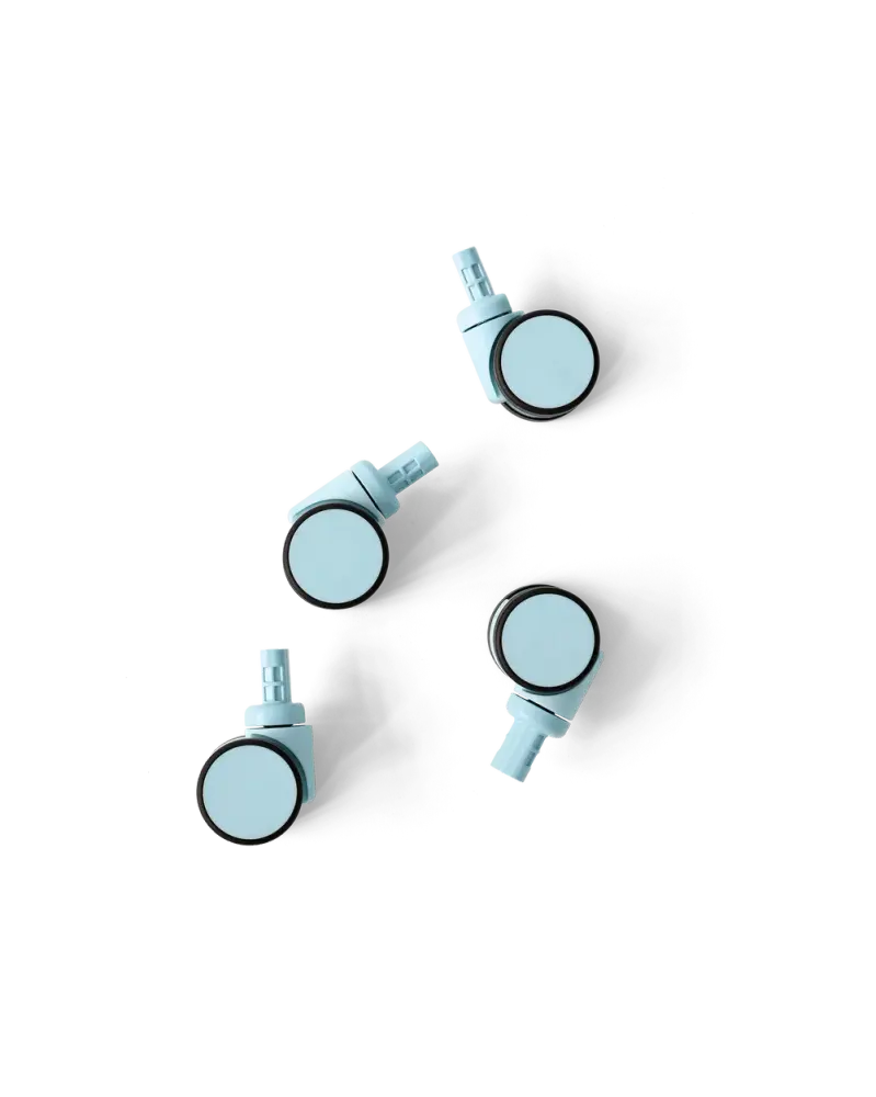 Hjul til Opbevaringskasse - Sky Blue