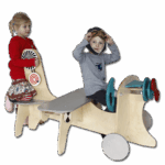 Holz Klang & Spiel | Legehjørne - Flyvemaskine