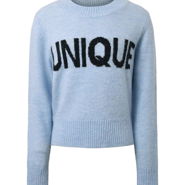 Hound Bluse - Strik - Light Blue