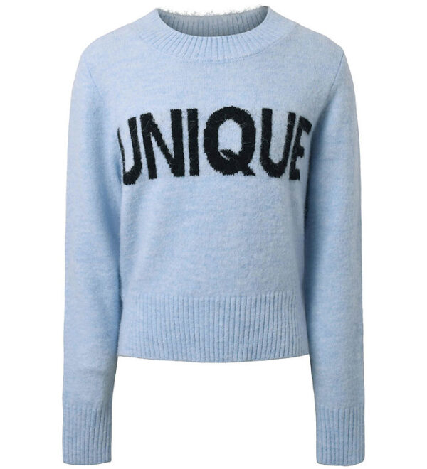 Hound Bluse - Strik - Light Blue Hound Bluse - Strik - Light Blue