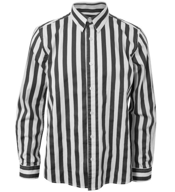 Hound Skjorte - Hvid/Sortstribet Hound Skjorte - Hvid/Sortstribet