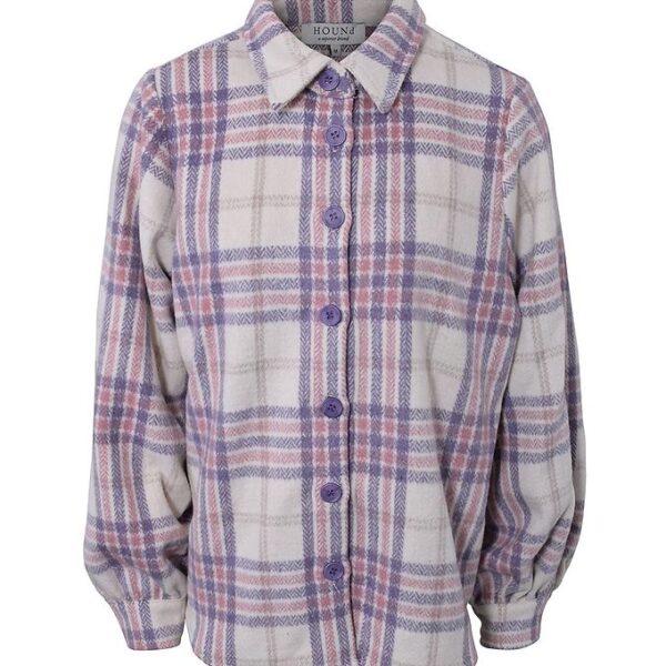 Hound Skjorte - Ternet - Hvid/Rosa/Lilla/Beige