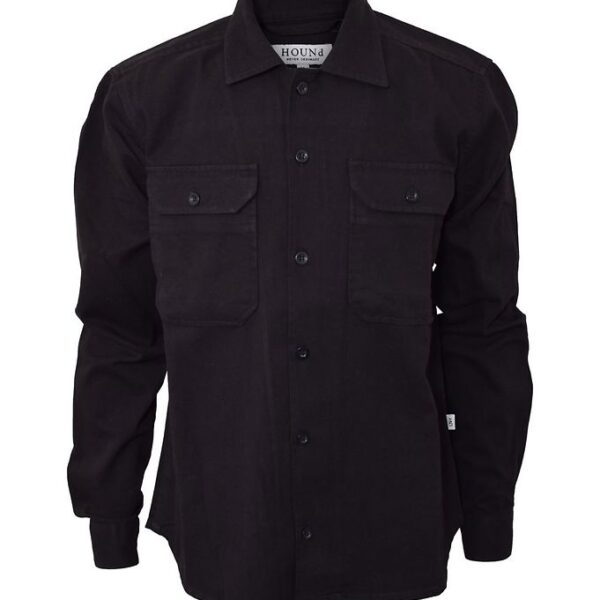 Hound Skjorte - Worker Shirt - Sort