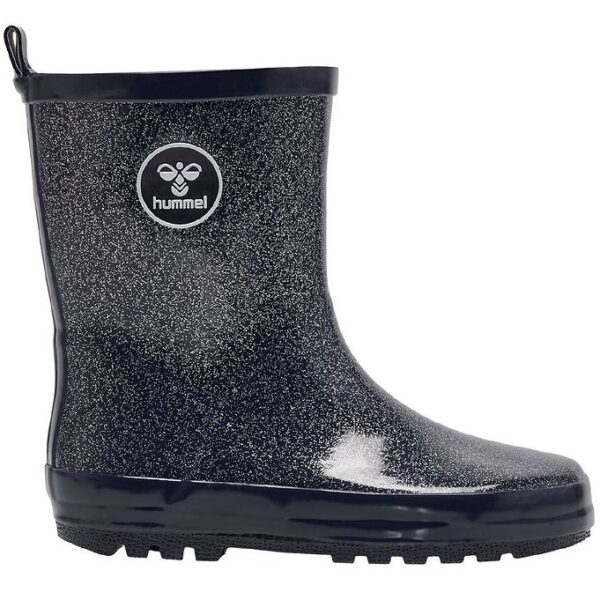 Hummel Gummistøvler - Rubber Boot Glitter Jr - Black Iris Hummel Gummistøvler - Rubber Boot Glitter Jr - Black Iris