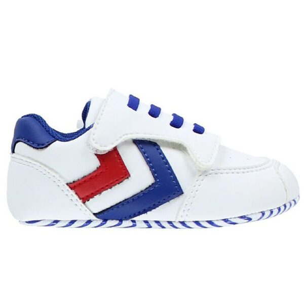 Hummel Hjemmesko - HMLPre Runner - Hvid/Navy/Rød