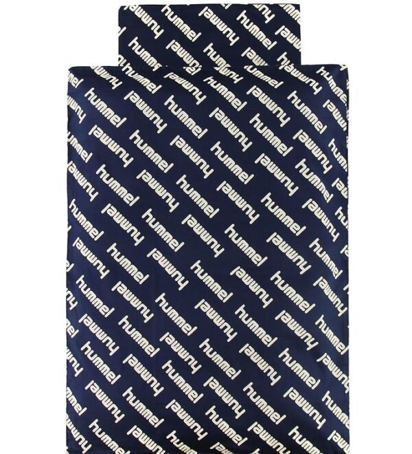 Hummel Sengetøj - Baby - Navy m. Logo