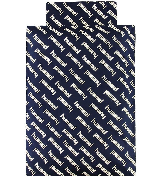 Hummel Sengetøj - Baby - Navy m. Logo Hummel Sengetøj - Baby - Navy m. Logo
