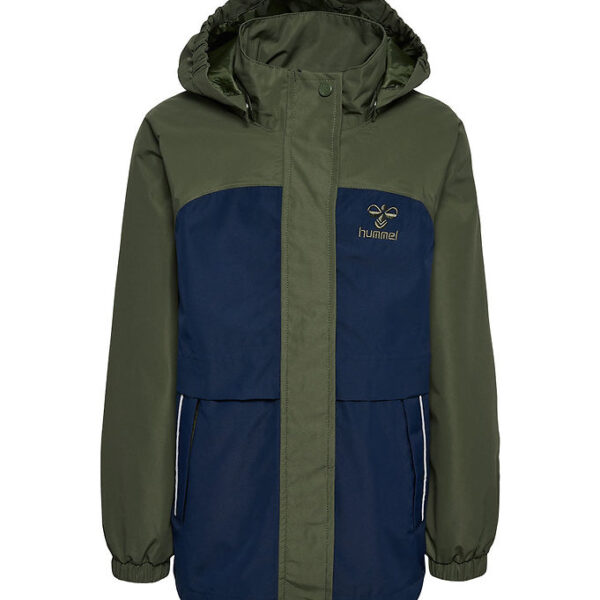 Hummel Skaljakke - hmlMonsun Tex - Olive Night