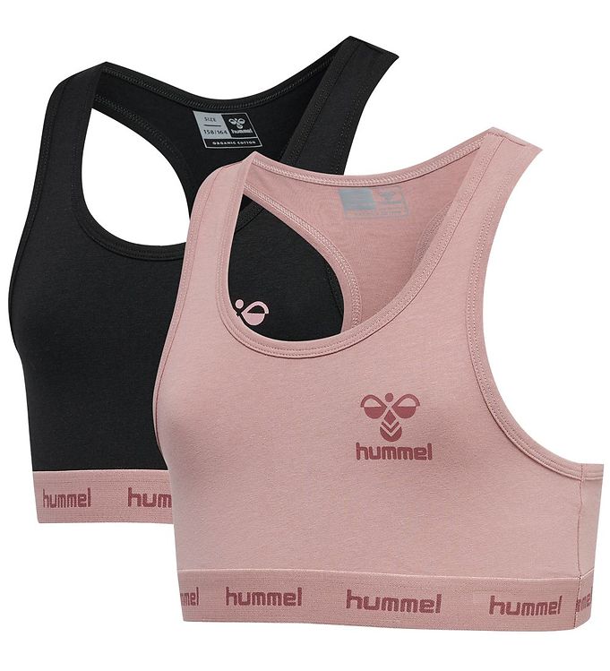 Hummel Top - hmlCarolina - 2-pak - Woodrose Hummel Top - hmlCarolina - 2-pak - Woodrose