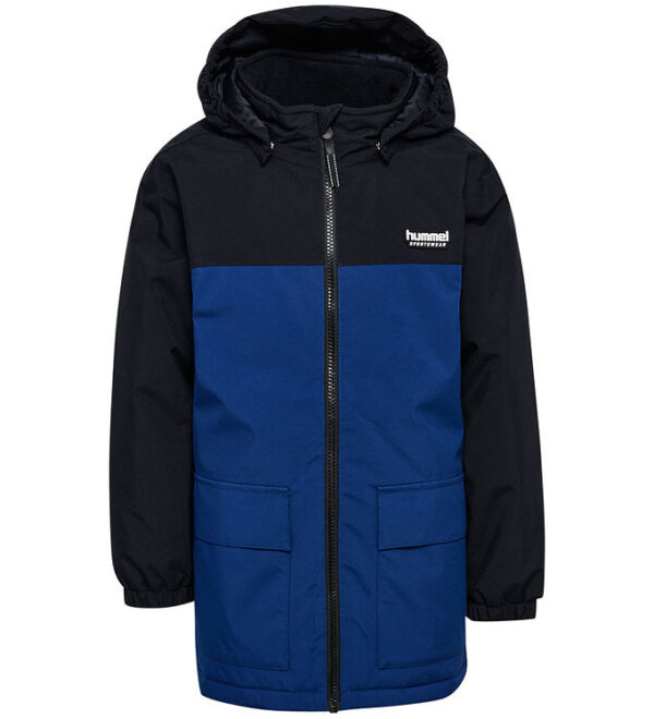 Hummel Vinterjakke - HmlJr Block - Tex - Estate Blue