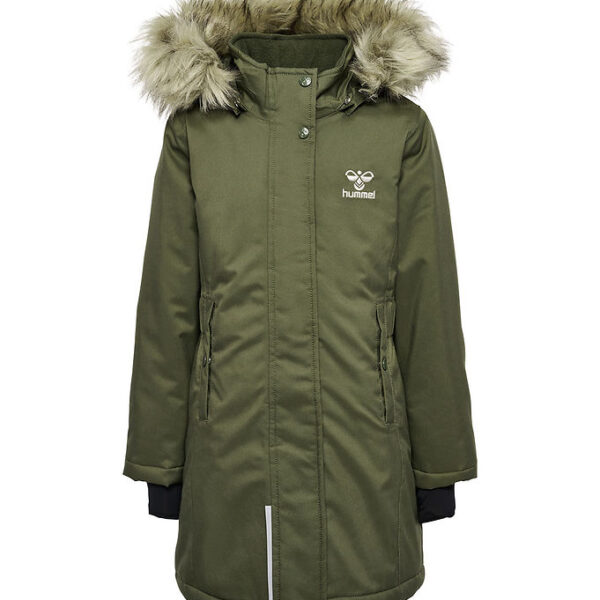 Hummel Vinterjakke - hmlAlma Tex - Olive Night