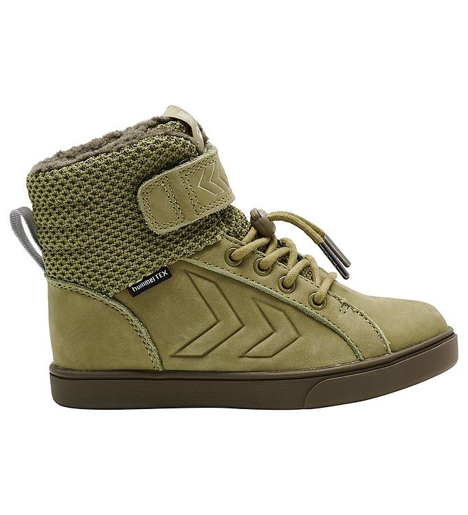 Hummel Vinterstøvler - Splash Tex Jr - Green Moss