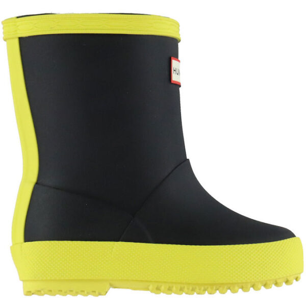 Hunter Gummistøvler m. For - Kids First Colour Block - Sort/Illu