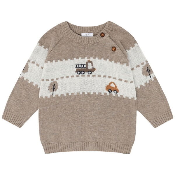 Hust and Claire Bluse - HCPilou - Strik - Sand Melange