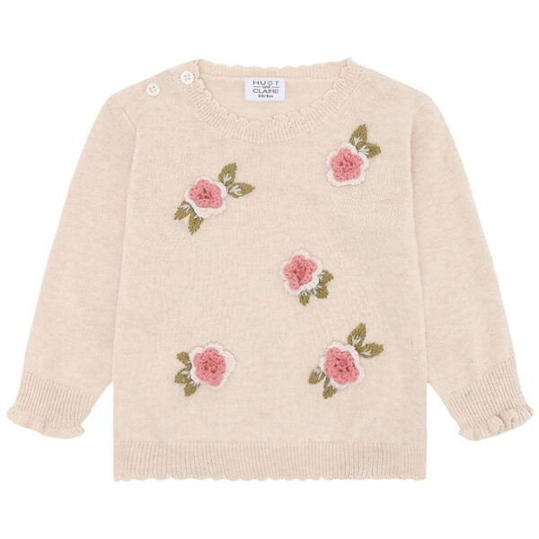 Hust and Claire Bluse - HCPusle Garden - Strik - Whisper Melange