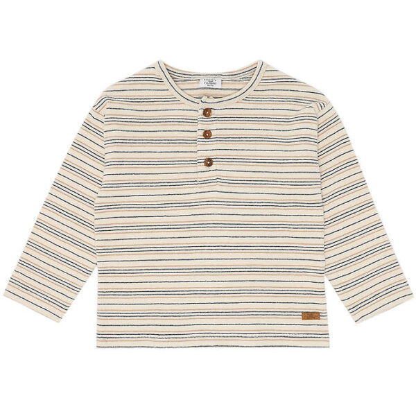 Hust and Claire Bluse - Strik - HCSune - Snow White m. Striber