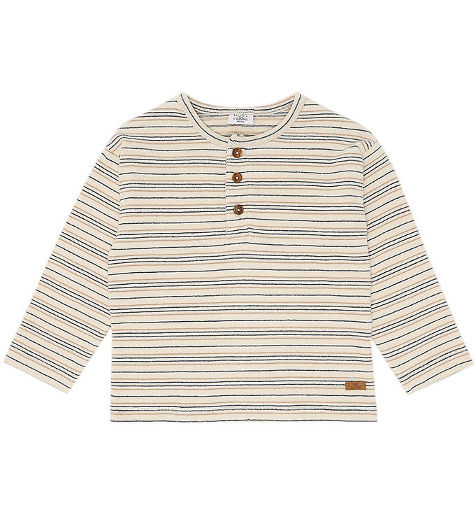 Hust and Claire Bluse - Strik - HCSune - Snow White m. Striber