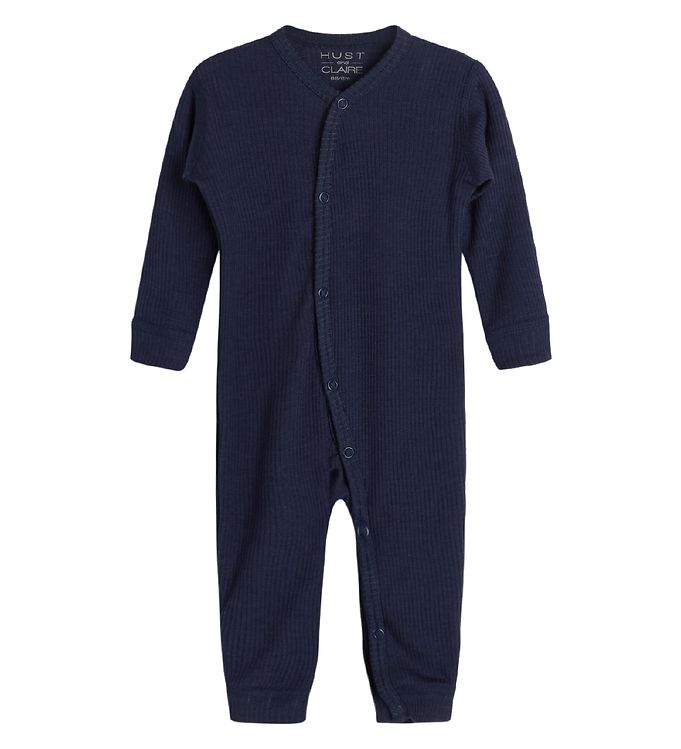 Hust and Claire Heldragt - Messi - Rib - Uld - Navy Hust and Claire Heldragt - Messi - Rib - Uld - Navy