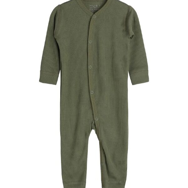 Hust and Claire Heldragt l/æ - Messi - Rib - Uld - Dusty Green